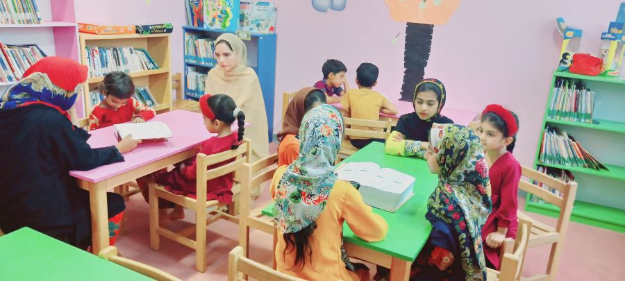 روخوانی قرآن  در بخش کودک